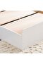 Supreme 90x200 Young Single Bed - White, Engineered Wood, With Storage & 2-Year Warranty - 2