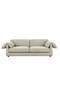 Khiara 3 Seater Fabric Sofa - Grey, Engineered Wood, 240x97x80cm, 2 Years Warranty, Stylish Comfort - 2
