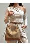 Moka 100% Genuine Leather Stylish Detailed Shoulder Bag - 2