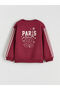 Lcw Kids Crew Neck Printed Long Sleeve Girls' Sweatshirt - 2