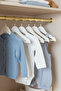 12 Pieces - Baby Hanger and Child Hanger Wood Look Plastic a Quality Tshirt Pants Hanger - 4