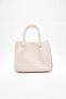 Women's Shoulder Bag with Stitching Detail - 3