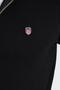 Men's Slim Fit Narrow Cut Cotton Full-Zip Pocketed Mock Neck Black Sweatshirt Cardigan - 6
