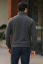Men's Trend Premium Anthracite Zippered Sweatshirt - 6