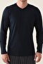 Uzunkol Kuutulu Men's Pajama Set, 100% Cotton, Big Size Men's Pajama Set - 4