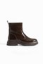 Zoya Women's Zippered Thick Sole Winter Boots - 3