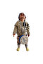 Printed Leather Children's Drum with Donkey Braces Written - Blue 17cm |   Blue Drum |   Dg-Esek_Sipasi_Yazili - 4