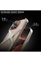 X-Shaped Aluminum Frameless Case for iPhone 16 Pro Max (Titanium) - 5