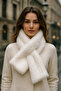 Soft Furry Neck Collar Plush Premium Scarf - 3