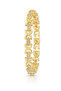 Oval Model Women's Bracelet Gold Color Blk-M7047-S