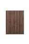 Gamorah 4-Door Wardrobe in Columbia Dark Brown - Engineered Wood, 9 Shelves, 2-Year Warranty - 2