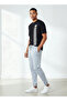 Men Drawstring Waist Joggers - 2