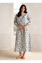 Night Dress Long Sleeves Printed Cotton - 3