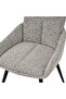 Hampton Dining Chair Set of 2 - Light Grey Metal, 63x56x84.5cm, 2-Year Warranty, Modern Design - 5
