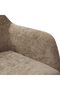 Akira 1 Seater Fabric Accent Chair - Olive Green, Engineered Wood, 76x85x87cm, 2-Year Warranty - 5
