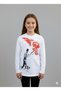 Children's Boys-Girls Atatürk Kocatepe Turkish Flag 100% Cotton Long Sleeve White T-Shirt - 6