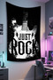 Music Themed Wall Covering – High-Quality Fabric, Tapestry Wall Carpet