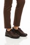 Brown Genuine Leather Orthopedic Women's Casual Shoes 660 Z