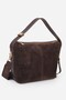 Cadive Genuine Leather Suede Women's Shoulder Bag with Adjustable Cross Strap Daily Bag - 3