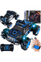 Remote-controlled 4x4 off-road vehicle with side rollers, gesture control drift function 27x22x13 - 5