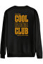 Cool Grandma Club Printed Crew Neck Oversized Sweatshirt