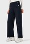 Straight Fit Stone Detailed Straight Leg Trousers Pants 268755080 - 5