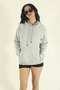 Women's Winter Regular Cotton Fleece Lined Kangaroo Pocket K Hooded Sweatshirt - 4