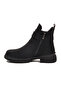Black Nubuck Leather Non-Slip Cold Resistant Women's Boots Pc-55336 Z - 4