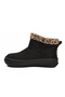 Black Leopard Fur Cold Resistant Non-Slip Women's Boots 25001 Z - 4