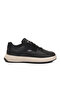 Black and White Lace-Up Men's Casual Shoes 508 m - 2