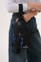 Shop Unisex Black Waterproof Shoulder Bag with USB Headphone Outlet Crossbody Chest Bag - 4