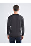 Crew Neck Patterned Men's Knitwear Sweater - 4
