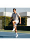 -5 Pack White Ribbed Tennis Socks - 6