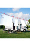Camping Garden Travel Picnic Multi-Purpose Clothesline Plastic Self-Locking - 7