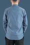 Slim Fit Men's Denim Shirt - 2