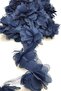 Laser Cut Flower, Decorative Flower Ribbon Tulle 1 Meter Long - 2