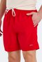 Rabi Set of 2 Men's Pocketed Swim Shorts Gray - Red Swimwear - 2