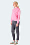 Misty I Women's Hooded Pink Sweatshirt - 3
