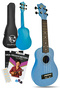 Loki Sp-21Bl Soprano Blue Ukulele Set (Beginner Level) - 2