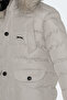Napoli Unisex Children's Hooded Inflatable Gray Coat & Coat - 5