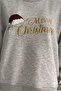 New Year New Year's Eve Printed Black Oversized Sweatshirt - 5