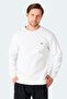 Megar I Men's Ecru Sweatshirt - 6
