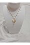 Butterfly Necklace with Pearl End