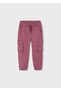 Boy's 4-9 Years Old Cargo Pocket Soft Pants Dusty Rose - 3