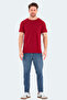 Rosalva Men's Burgundy T-Shirt - 7