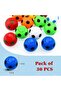 Mini Soccer Ball Party Favors - 30-Pack - 2