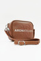 Small Size Crossbody Cross Strap Women's Shoulder Bag Brown