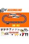 Electric High-Speed Slot Car Race Track, Dual Racing Set – 5.6m - 3