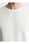 Peak New Season Crew Neck Printed Men's Thick Sweatshirt - 5