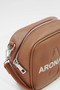 Small Size Crossbody Cross Strap Women's Shoulder Bag Brown - 2